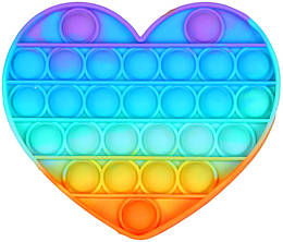 Іграшка-антистрес POP IT ANTYSTRESOWYCH PUSH BUBBLE POPIT Поп іт, pop it, сенсорна іграшка колір на вибір