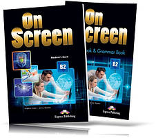 On Screen B2, Student's book + Workbook for Learning English (Exspress Publishing)
