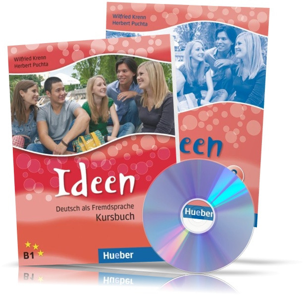 Ideen 3, Kursbuch + Arbeitsbuch + CD / Підручник + Зошит (комплект з диском) німецької мови