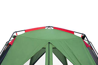 Шатро Tramp Lite Mosquito Green | Просторий кемпінговий тент для відпочинку на природі, надійний захист від сонця та дощу, фото 6