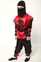 Детский карнавальный костюм Ниндзя №1 для мальчика 5-8 лет
