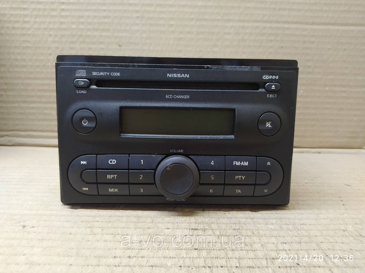 Автомагнітола Nissan Micra 3 k12 7645365318, фото 1