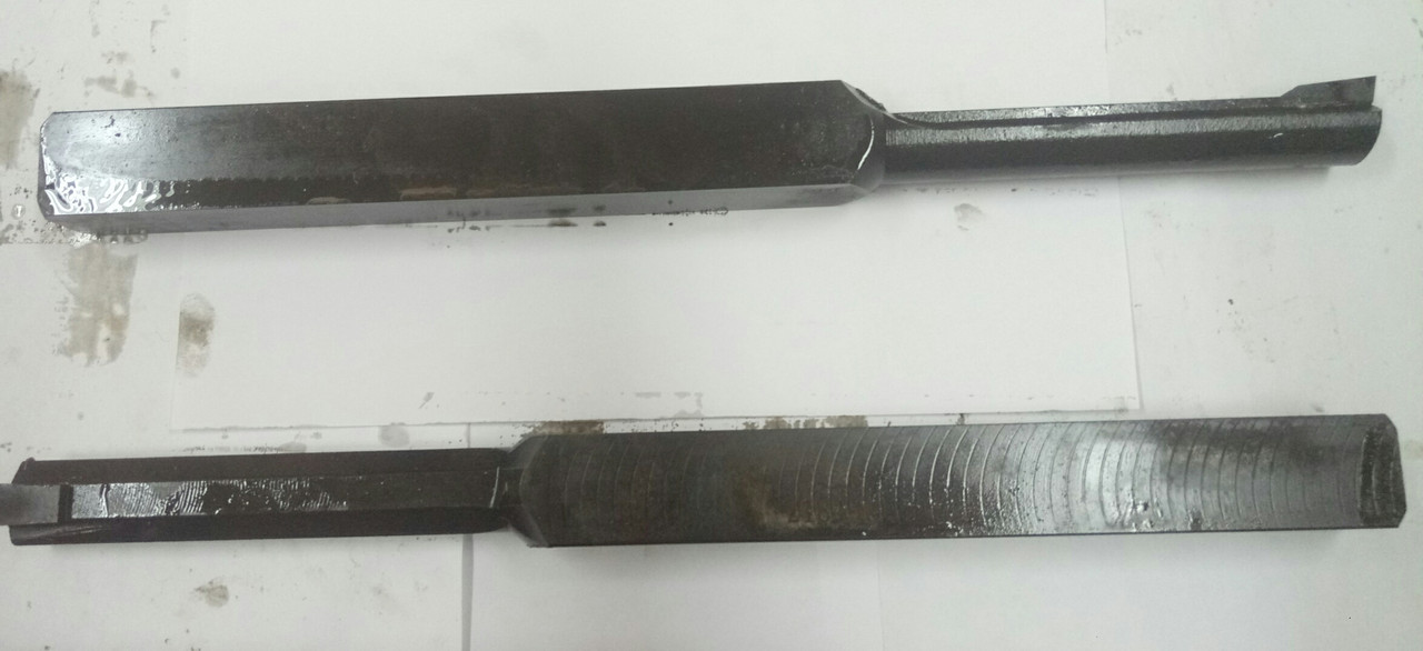 Довбальний різець а=12 32х32х150х400 з нап. пласт. Р18 тип 3 вик. 2 2184-0557 ГОСТ 10046-72 (вн./зав.)