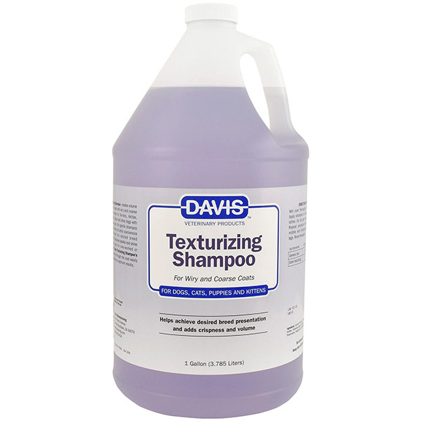 Davis Texturizing Shampoo ДЕВІС текстурируются шампунь для жорсткої і об'ємної вовни у собак і котів,