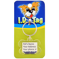 Брелок адресник на нашийник для собак Davis Bone ID Tag (ID.BONE)
