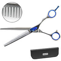 Філювальні ножиці для стрижки собак Davis Extreme Edge BLUE Thinning (S.EB7THI)