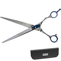 Прямі ножиці для стрижки собак Davis Extreme Edge BLUE Straight (S.EB8S)