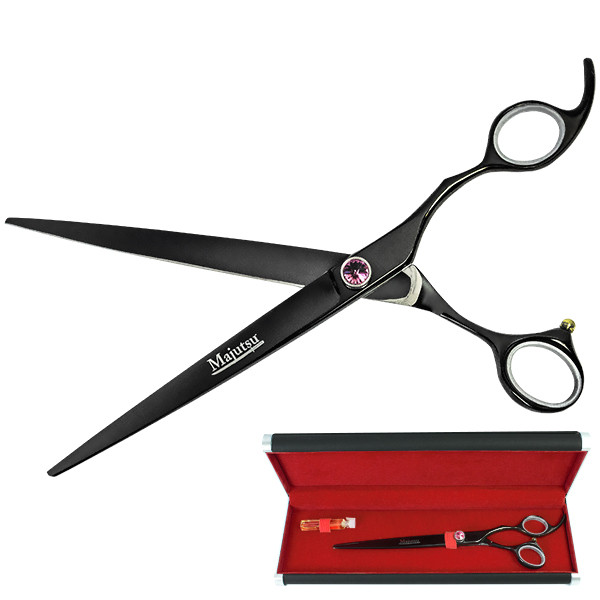 Прямі ножиці для стрижки собак Davis Majutsu Titanium Straight (S.MT8S)