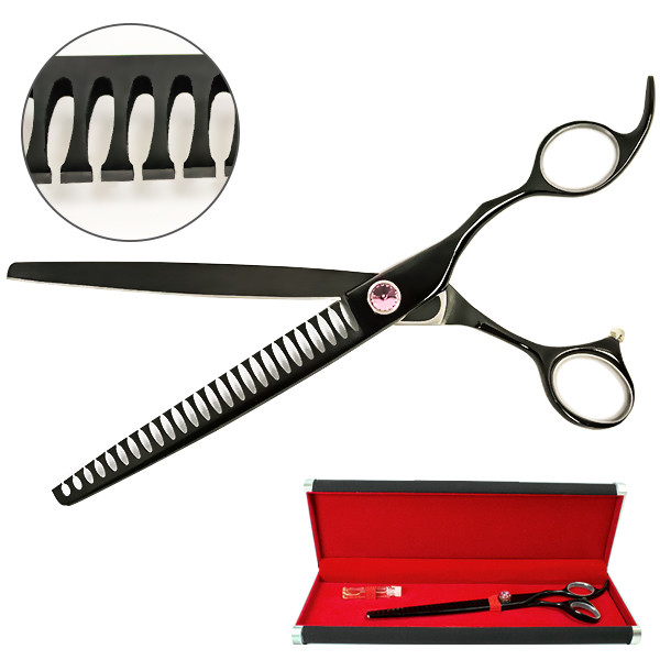 Філірувальні ножиці для стрижки собак Davis Majutsu Titanium Thinning (S.MT8THI)
