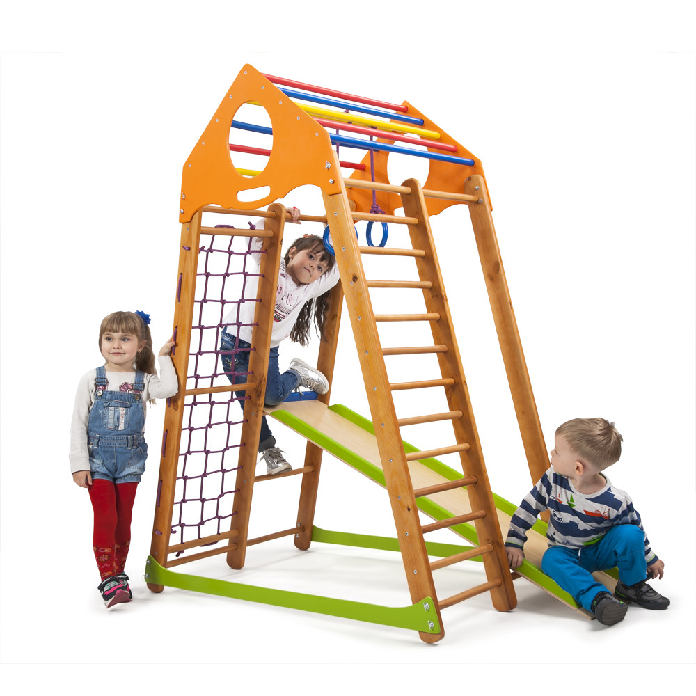 SportBaby Дитячий спортивний комплекс BambinoWood, фото 1