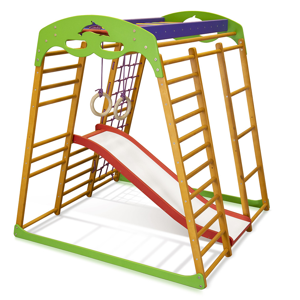 SportBaby Дитячий спортивний комплекс для квартири SportBaby Карамелька Plus 1, фото 1
