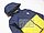 Дитяча 110 (104) 3-4 років куртка вітровка парку для хлопчика літня тонка легка з капюшоном 4693 Жовтий, фото 2