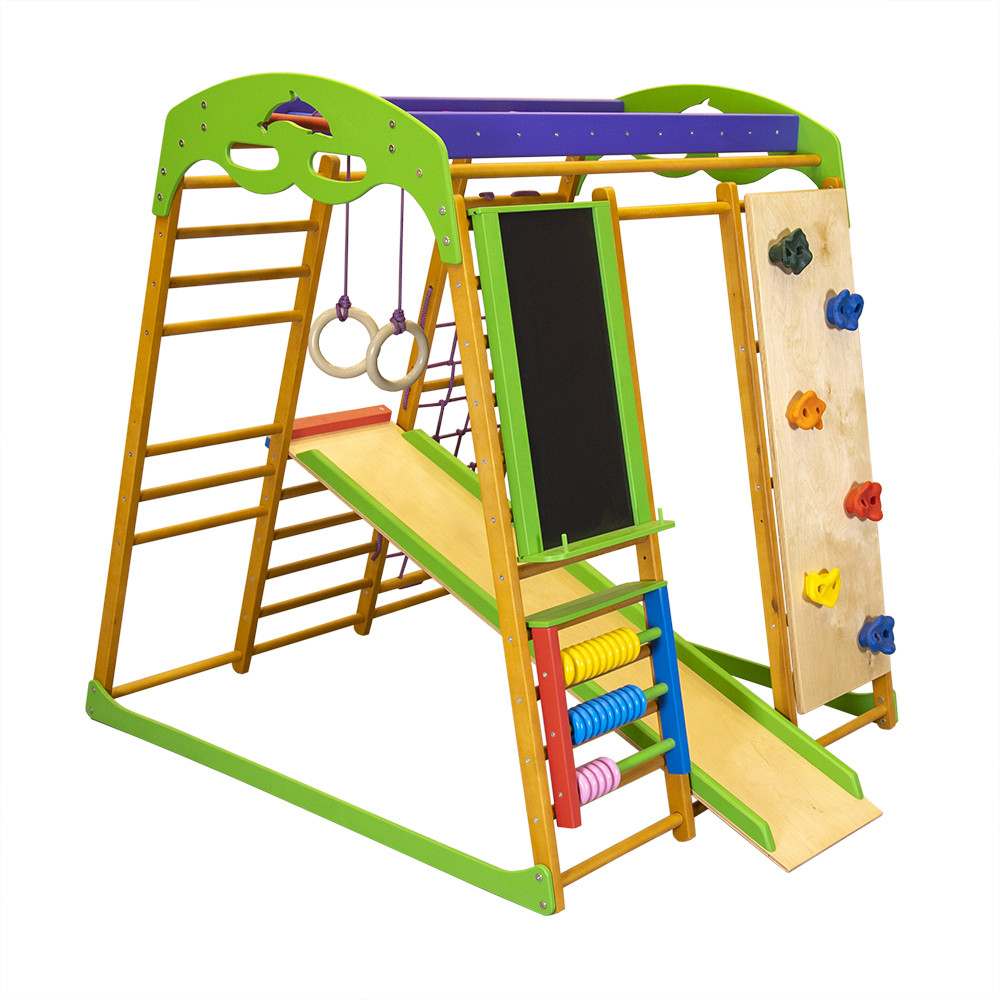 SportBaby Дитячий спортивний комплекс для квартири SportBaby «Карамелька 1», фото 1