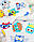 Постільна білизна в дитячу колиску BabySoon три предмета колір бірюзовий (412), фото 3