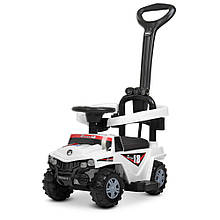 Каталка толокар 2в1 Bambi M 4231L-1 (музика, світлові ефекти, батьківська ручка, сидіння шкіра)