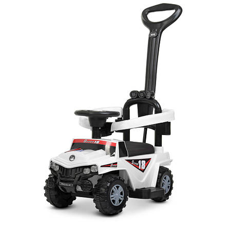 Каталка толокар 2в1 Bambi M 4231L-1 (музика, світлові ефекти, батьківська ручка, сидіння шкіра), фото 1