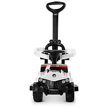 Каталка толокар 2в1 Bambi M 4231L-1 (музика, світлові ефекти, батьківська ручка, сидіння шкіра), фото 5
