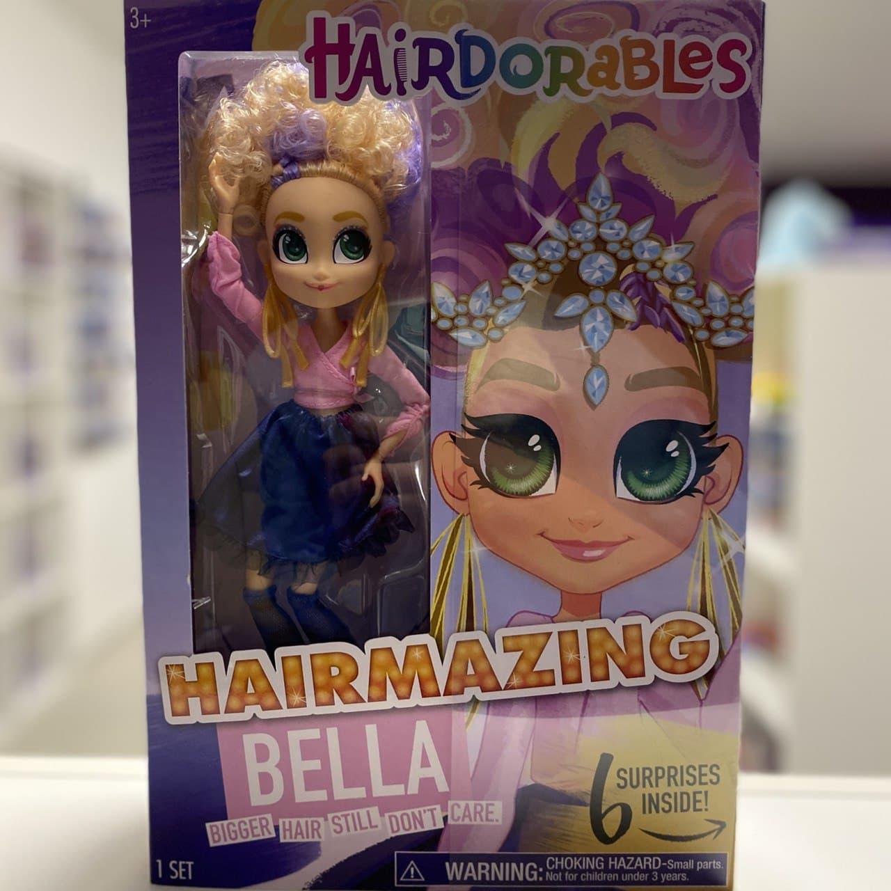 Велика лялька Хердораблс Белла модний показ Hairdorables Hairmazing Bella Fashion Doll