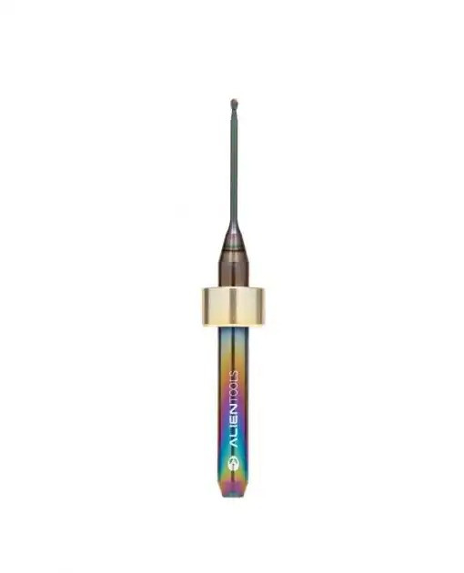 Фреза для Yenadent за PEEK/PMMA/WAX (пмма, віск, піїк) з покриттям FLATCOAT™TEC 1х4х50мм AlienTools (Німеччина)