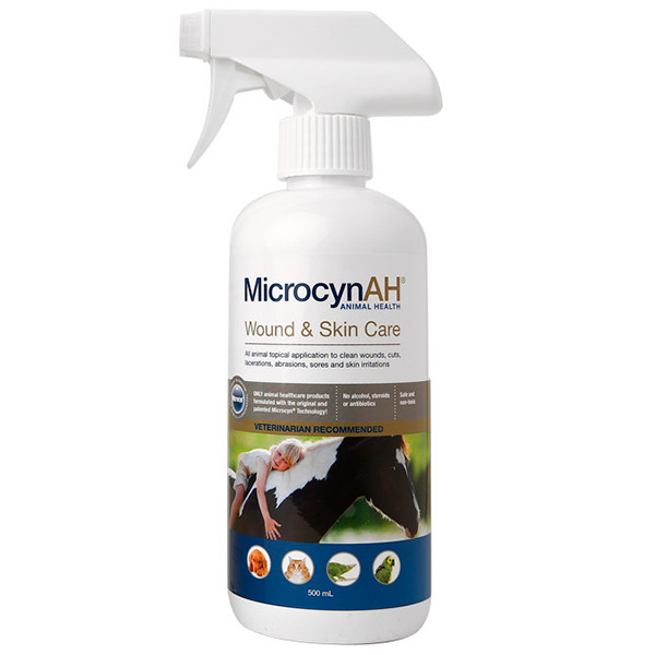 Microcyn Wound&Skin Care Spray МИКРОЦИН спрей для обработки ран и ухода за кожей всех видов животных - фото 1 - id-p1409794513