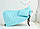 Набір антиалергенний всесезонний Bamboo 1685 Eco Light Blue ковдра і дві подушки MirSon 140х205 см, фото 2