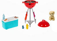 Ігровий набір Барбі Барбекю Barbie BBQ Playset with Pet, Scented Grill GRG76