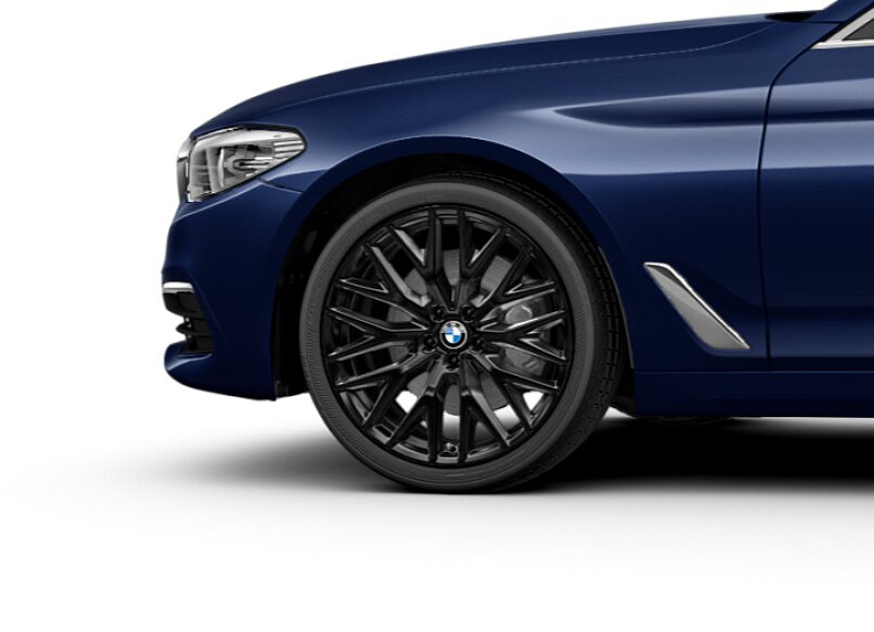 Комплект коліс Cross Spoke 636 Liguid Black для BMW G30 5-серія