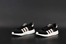 Жіночі кросівки Adidas Iniki Runner Black Coral BB0000, фото 4