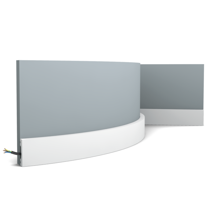 Плінтус підлоговий гнучкий Orac SX162Flex (4х1)см, довжина 2м