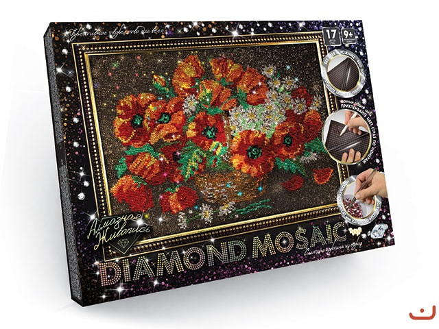 Комплект творчості Алмазна живопис Diamond Mosaik (DM-01-01/10)