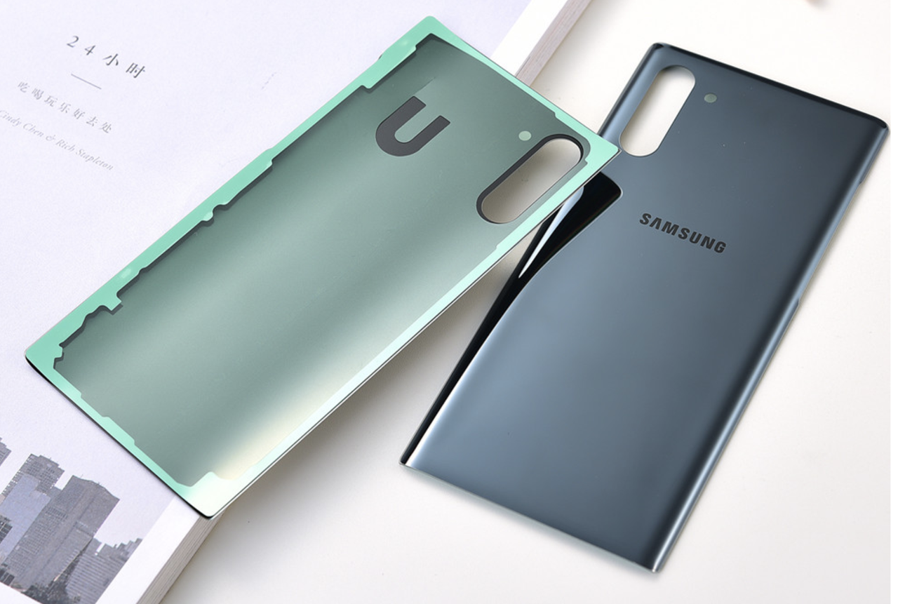 Задня кришка для Samsung N970F Galaxy Note 10, чорна, фото 1