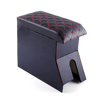 Підлокітник Daewoo Lanos з логотипом червоний (122853) Autoelement