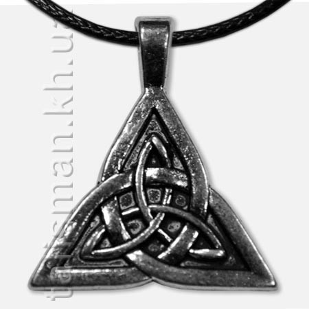 Кулон KN-21 - Кельтський вузол, трикветр (срібло)