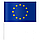 Прапорець (флаг) Євросоюзу 15 х 20 см., фото 3
