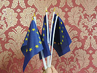 Флажок (флаг) Евросоюза 15 х 20 см.