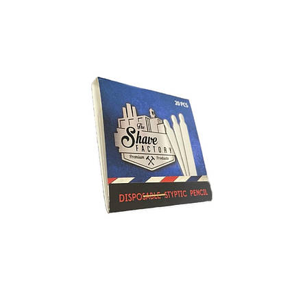 Квасцові сірники The Shave Factory 20шт