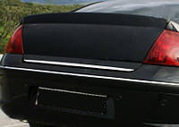 Кромка багажника (нержавейка) OmsaLine - Итальянская нержавейка. для марки.авто. Peugeot 407.от VLF