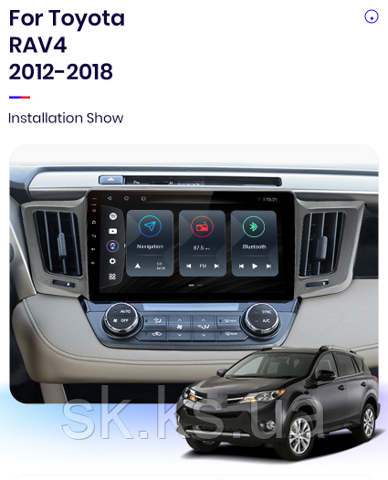Junsun 4G Android магнітола для Toyota RAV4 wifi 2013-2019