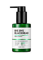 Киснева маска-пінка для обличчя від чорних крапок Some By Mi Bye Bye Blackhead 30 Days Miracle Green Tea Tox