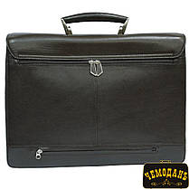 Портфель шкіряний Tony Perotti Giugiaro 9427-42 moro коричневий, фото 4