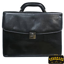 Портфель кожаный Italico 8008/40 nero черный, фото 2