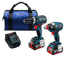 Bosch CLPK251-181 18V 2 Tool Combo Kit Drill/Socket Комбінований набір з двох інструментів