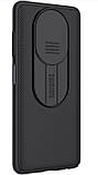 Чохол бампер карбоновий захисний Nillkin Camshield для Xiaomi Poco X3 NFC / Poco X3 Pro чорний, фото 3