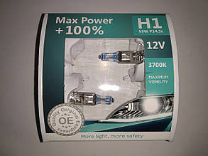 Автолампи BREVIA H1 MAX POWER +100% 12 V