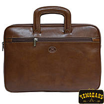Папка для паперів шкіряна Italico 8090 cognac коньячний, фото 2