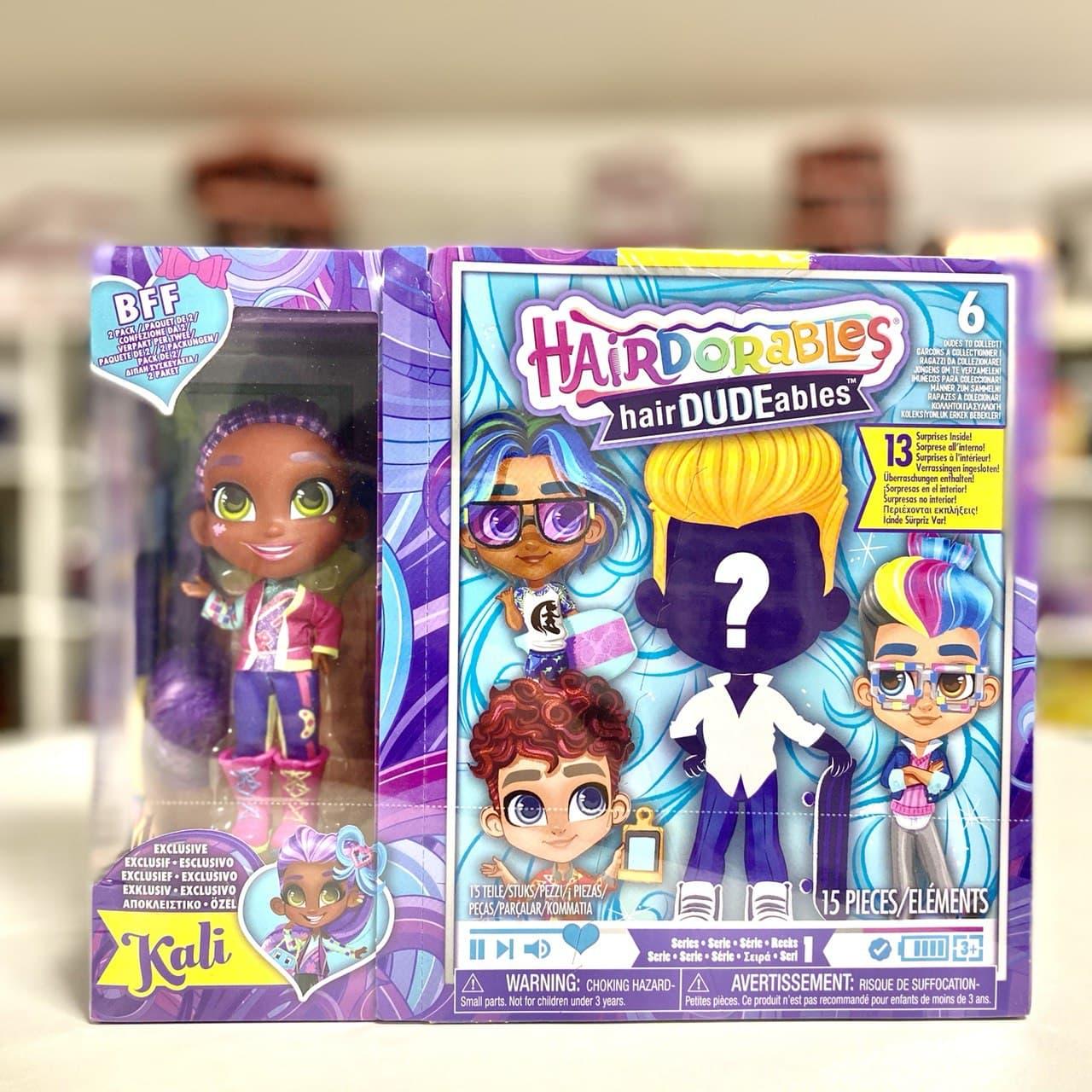 Набір-сюрприз Hairdorables DUDEables S1 Kali Модна парочка: дівчинка і хлопчик (23700/23701) Just Play