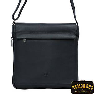 Сумка шкіряна Tony Perotti Cortina 6026 nero чорний, фото 3