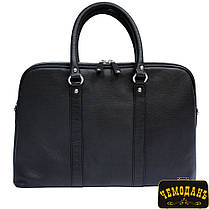Сумка шкіряна Tony Perotti Contatto 9574-40 nero чорний, фото 5