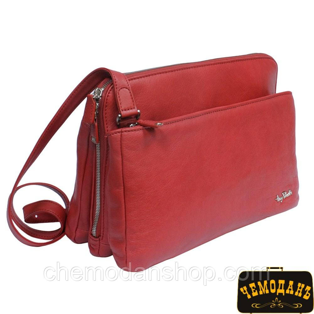 Сумка шкіряна Tony Perotti Contatto 9700 rosso червона