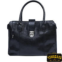 Сумка шкіряна Tony Perotti Italico 9715 nero чорний, фото 3